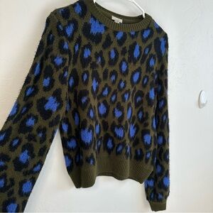 UO Cheetah Print Sweater